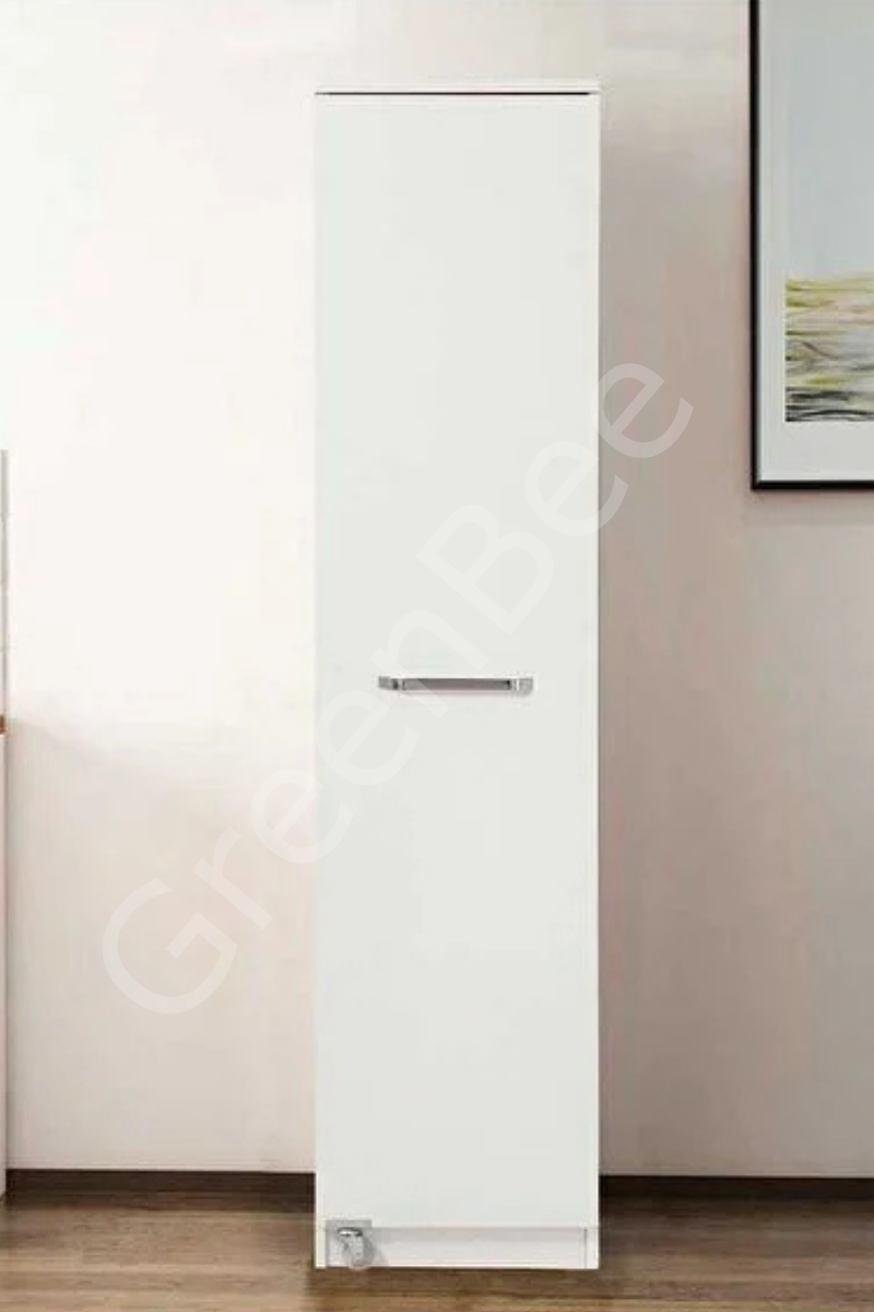 Tek Kapaklı Kiler Dolap 180 Krem Renk