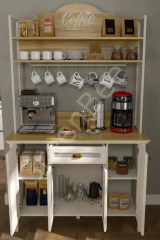 Misto 21027-1 Kahve Köşesi Dolabı