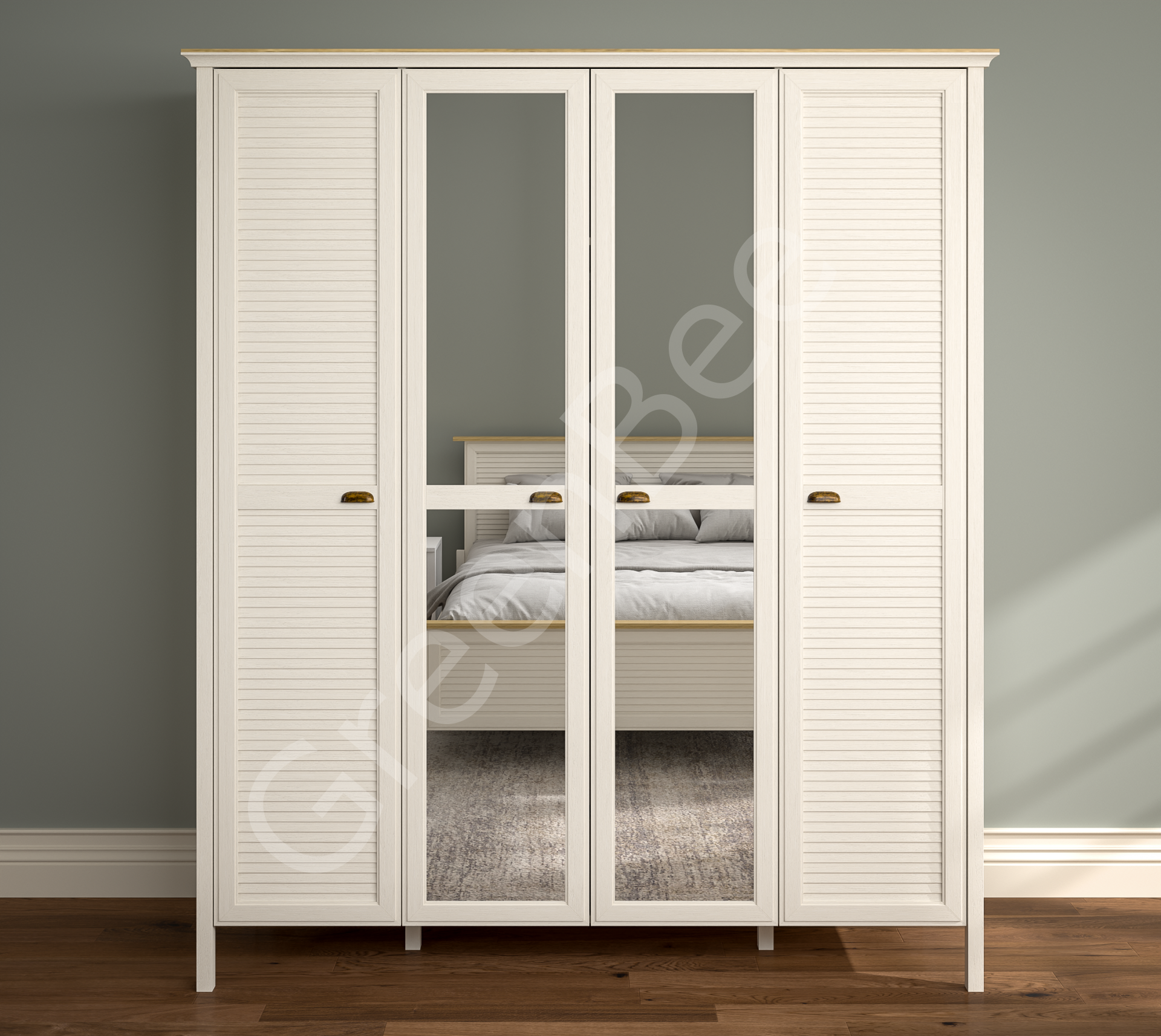 Misto 4 Kapılı Gardrop 21003