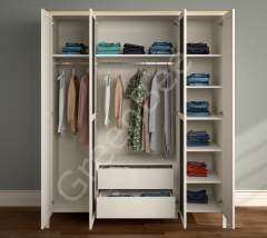 Misto 4 Kapılı Gardrop 21003