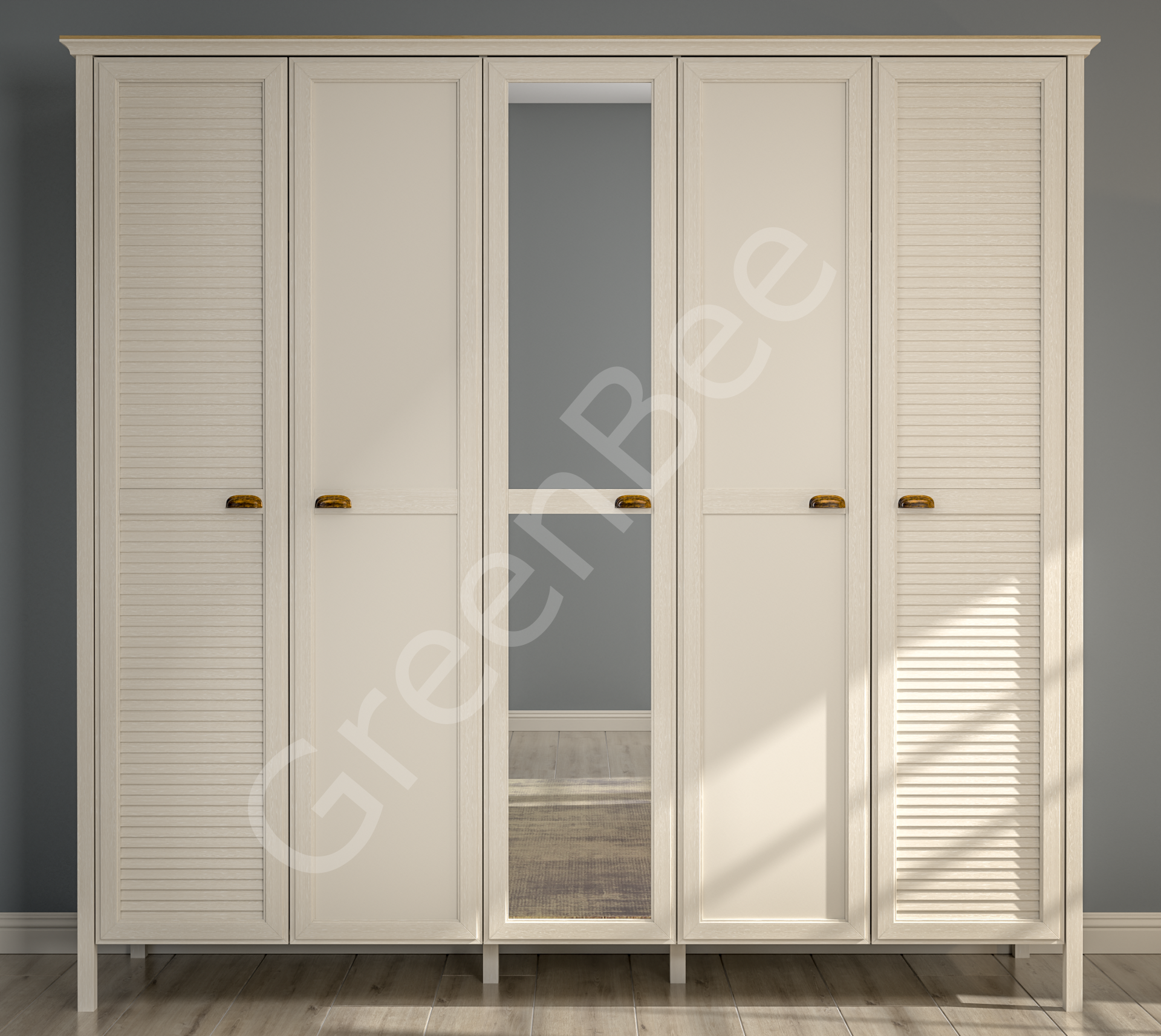 Misto 5 Kapılı Gardrop 21005