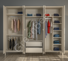 Misto 6 Kapılı Gardrop 21006